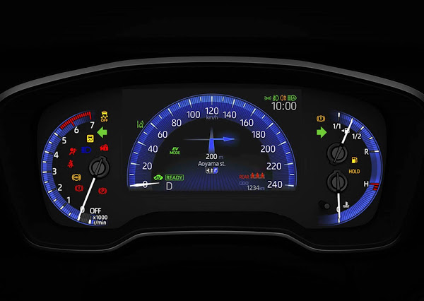 03 Corolla 2022 Painel De Instrumentos
